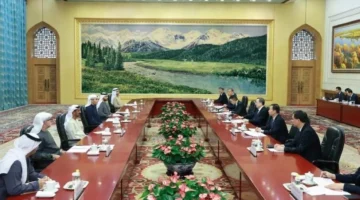 محمد بن زايد يوجه رسالة خطية مهمة إلى الرئيس الصيني